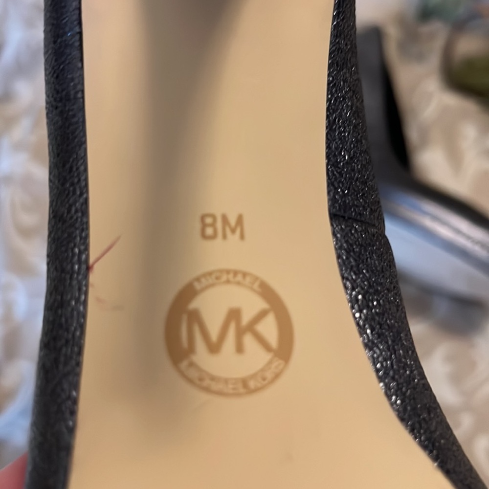 Dark Silver Michael Kors Pumps NWTs - Picture 4 of 7